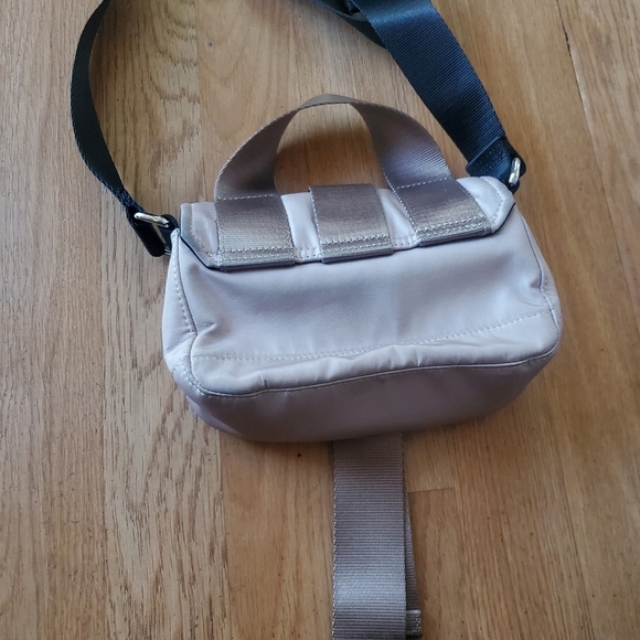 Ganni Adjustable Strap Recycled Tech Satchel Bag - Picture 6 of 11